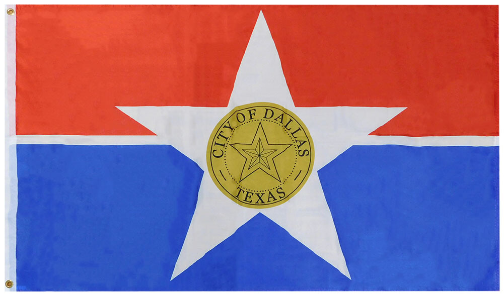 PringCor Texas State Flag 3x5 Feet - Polyester, Double Sided, 2 Grommets, For Indoor/Outdoor Use - View #7