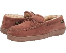 Old Friend Footwear Women's Sheepskin Loafer Moccasin -Chestnut - 6M -NEW