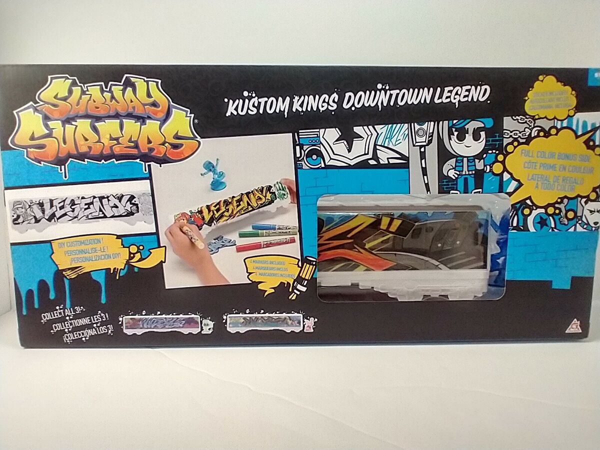 Subway Surfers Kustom Kings Downtown Legend Train Street Graffiti - Jake  NIB