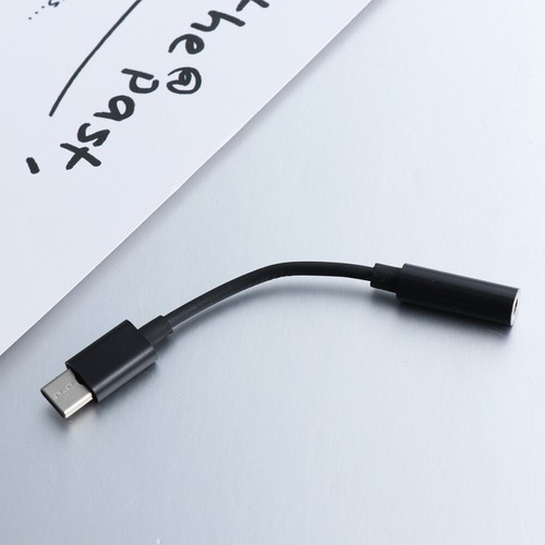 Audio Adapter Cable USB-C to 3.5 AUX Female Type-C 3.5mm Earphone