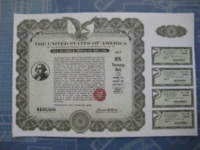 Die Hard  $100,000 Bearer Bond poster Prop