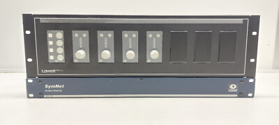 Symetrix ARC-EXK and ARC-EX4e Control Panel w/ SymNet Audio Matrix ARC-PS