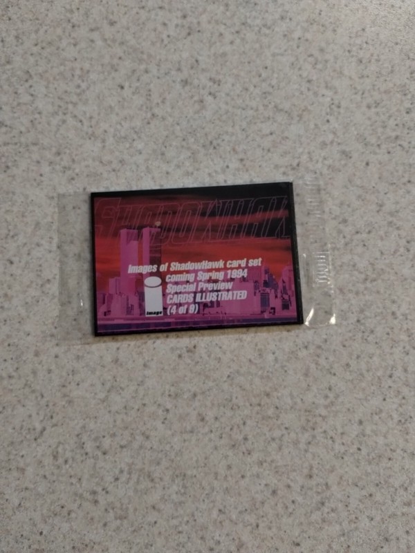 1994 Images of ShadowHawk  Card Set Special Preview Puzzle Cards Sealed package