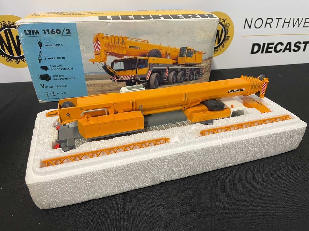 CONRAD MODELS 1:50 SCALE 2090 LIEBHERR LTM 1160/2 MOBILE CRANE