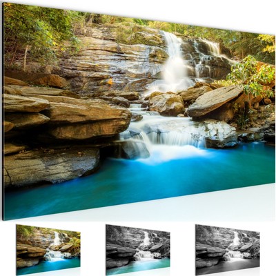 Wandbild XXL Modern Wohnzimmer - Wasserfall - Schlafzimmer Bilder
