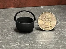 Dollhouse Miniature Metal Cauldron Pot 1:12 inch scale B515 Dollys Gallery