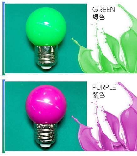 E27 LED Lampe Birne Leuchtmittel farbig bunt 3W 5W Deko Lampe rot blau grün gelb - Afbeelding 5 van 15
