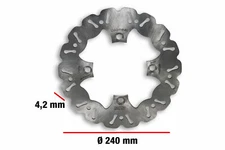 WHOOP DISC BRAKE DISC MALOSSI FRONT DAISY HONDA PANTHEON 150 2T LC