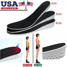 Unisex Breath Shoe Insole Increase Taller Height Lift Inserts Pad Men Women USA