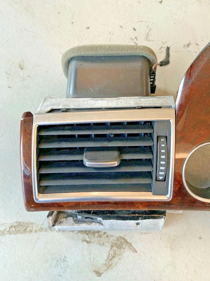 AUDI A8 QUATTRO 2004-2010 moldura con 2 rejillas de ventilación 4E1857115 OEM Foto 2 de 4