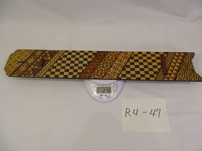 YL213 TANZAKU Frame WOOD YOSE-GI Japanese Art painting Picture