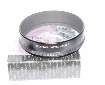 CONTAX METAL HOOD FOR LENS MINT BOX
