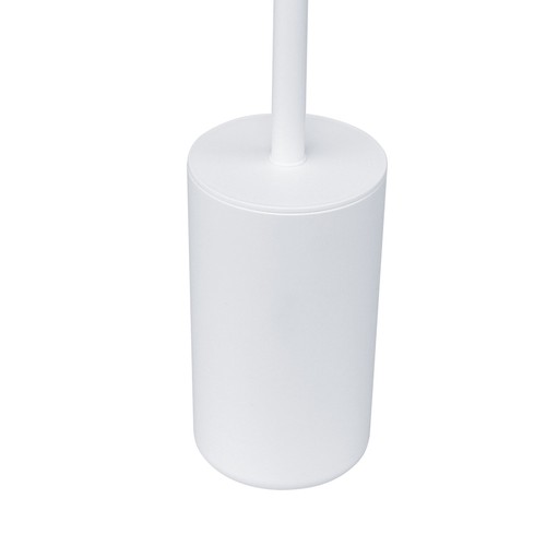 Basics Plastic Toilet Brush, White - Picture 8 of 8