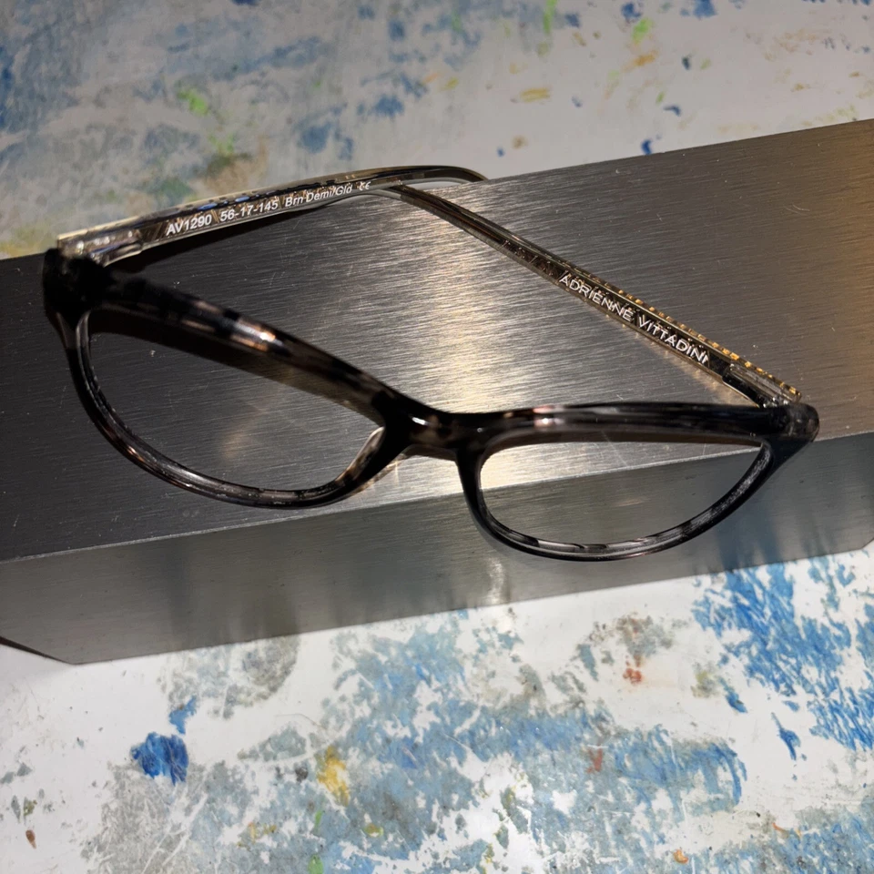 NUEVOS MARCOS ADRIENNE VITTADINI SOLO AV1290 ORO MARRÓN 58/17/145 Foto 3 de 3