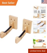 Durable Wood Surfboard Hanger for Indoor & Outdoor Use - Up to 50 lbs Capacity