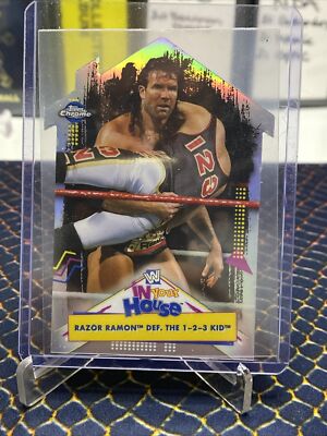 Razor Ramon Card Topps 2021 Topps Chrome WWE Razor Ramon In Your House IYH-5 | eBay