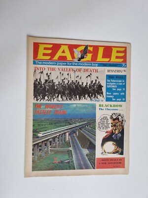 Eagle Comic 25th November 1967 Vol. 18 No 47 The World's Fastest Train