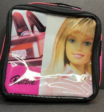 Mattel - Barbie Fashion Doll Carry Case - 5.5" X 5" X' 2" - Zip Close - Handle