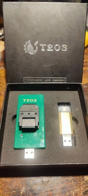 T203 -T2 Activation Lock Assistant MacBook ICLOUD unlockRepair Programmer Tool 