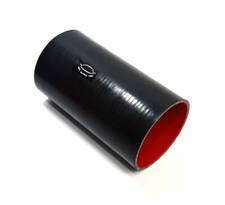 4-ply Reinforcement 8 Long 4 Id Coupler Silicone Hose Turbo Intake Black