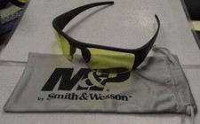 Smith  Wesson MP102-41-ID Half Frame Shootig Glasses With Amber AF Lens, Black