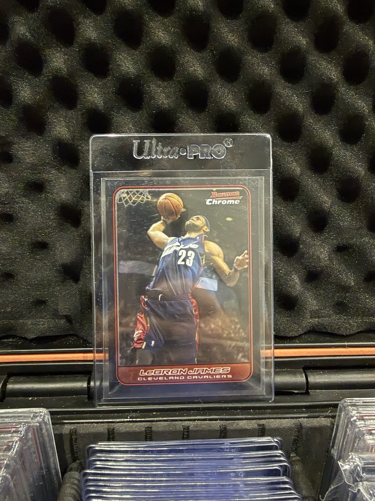 Bowman 2006-07 Chrome Draft Picks & Stars #22 LeBron James Cavaliers NBA Card