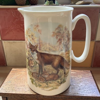 Vintage MacDonald Fine Bone China Fuchs & Dachs Krug 5 3/8'' hoch