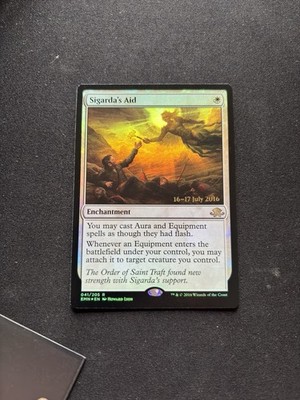Sigarda's Aid Eldritch Moon Prerelease Promo Holo Rare - Prerelease Cards (PRE)