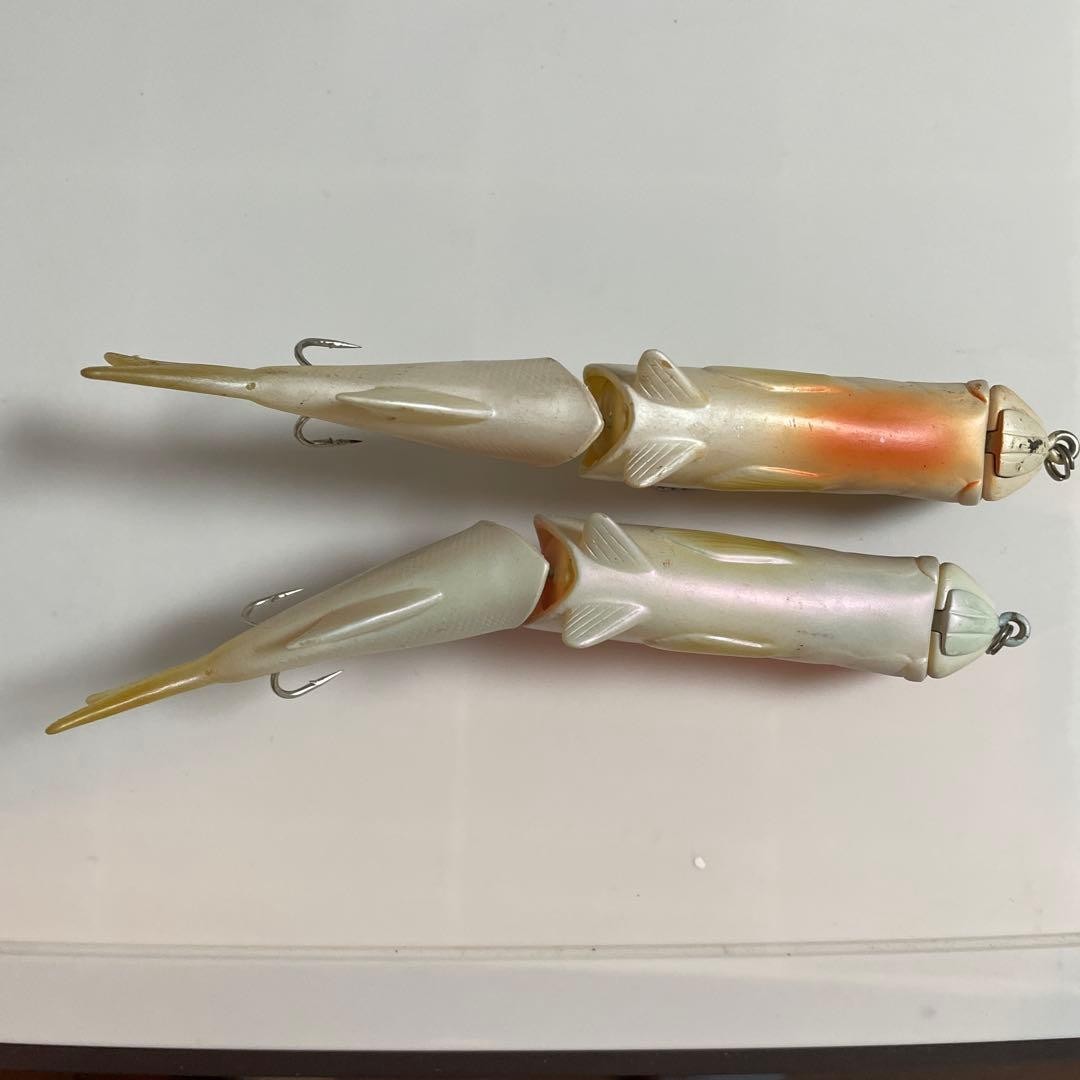 2 Lot Rare deps Slide Swimmer 175 Stinger Back swimbait fishing lures HTF JDM - Image 4