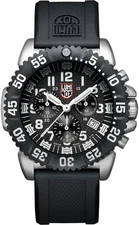 Luminox XS.3181.F Navy SEAL Steel Colormark Chronograph silver black Men's Watch