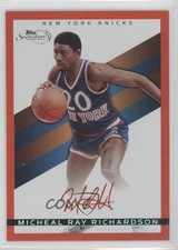 2008 Topps Signature Red Foil Facsimile /869 Micheal Ray Richardson #TS-MRR 9bp