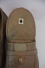 CHANEL Tan Calfskin Quilted Interlocking CC Twist Lock Logo Loafers 39/US 9 — photo 5