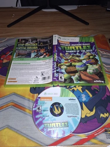 Teenage Mutant Ninja Turtles: Danger of the Ooze Microsoft Xbox 360 - MINT