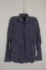 Dolce & Gabbana Blue 100% Cotton Long Sleeve Collared Dress Shirt Size 38 / 15