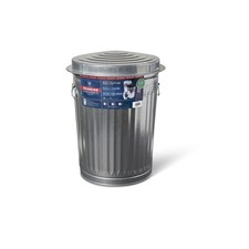 Behrens Galvanized Steel Utility Trash Can wi...