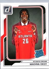 2026 Panini Donruss WNBA - Madina Okot #97 Rated Rookie (RC)