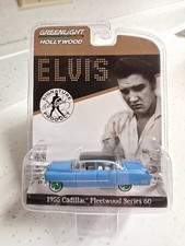 CHASE Greenlight Hollywood ELVIS 1955 CADILLAC FLEETWOOD SERIES 60 GREEN MACHINE