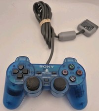 Sony PlayStation 1 PS1 PSOne Analog Controller Blue SCPH-1200 OEM Untested