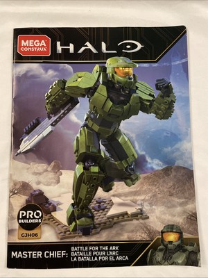 Mega Construx GJH06 Halo Master Chief Building Instruction Manual Only - 2019
