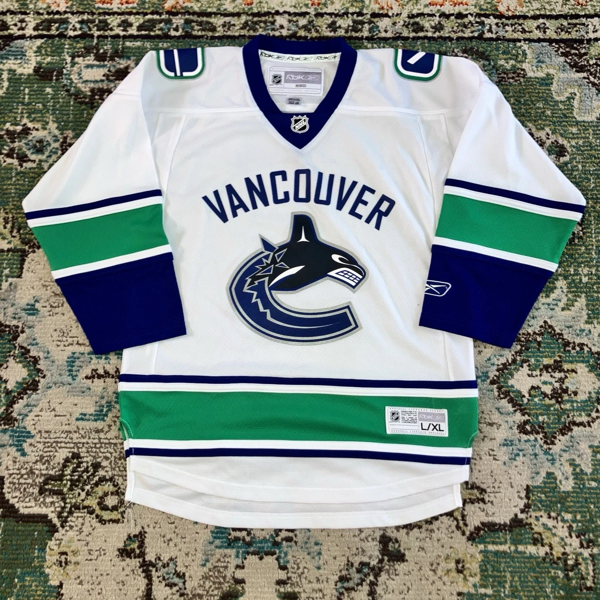 NHLバンクーバー・カナックス Reebok ホッケーシャツ サイズ　XL Reebok Vancouver Canucks Size XL NHL Fan Apparel & Souvenirs for