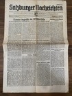 Newspaper: Salzburger Nachrichten, August 27, 1945 (3-Page Set) — photo 1