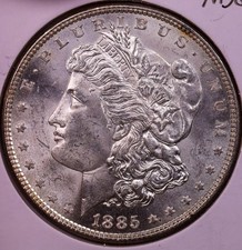1885-P Morgan Dollar Choice BU+ ***RARE ORIGINAL COIN***