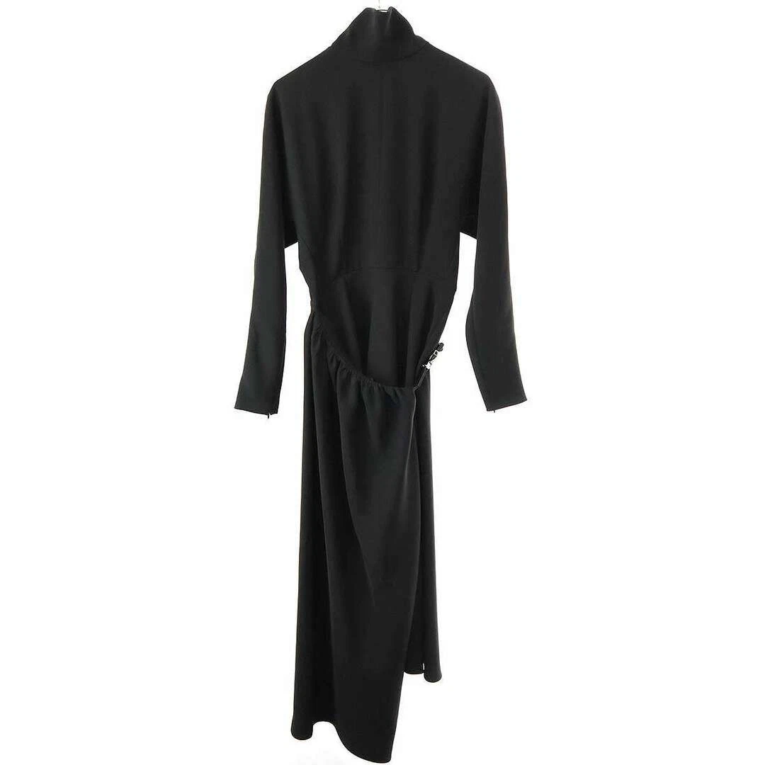 Prada 21SS Belted Design Dress P3D37H 1RW9 Black 40 U MESC 0