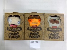 ZURU Fuggler Hairy Fuggs Funny Ugly Monster Plush Toy Small Multicolor Lot 3