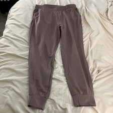 NWT Eddie Bauer Lounge Size L Mauve Jogger Lounge Pants New 