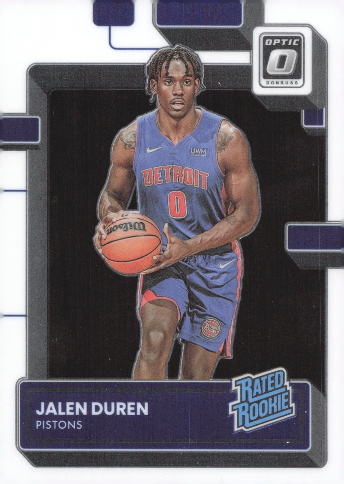 2022-23 Panini Donruss Optic - Rated Rookie Jalen Duren #227 (RC)