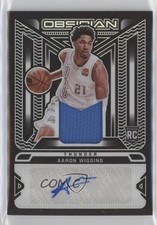 2021-22 Panini Obsidian Rookie Jersey Ink 35/99 Aaron Wiggins #RJI-AWG Auto 04dh
