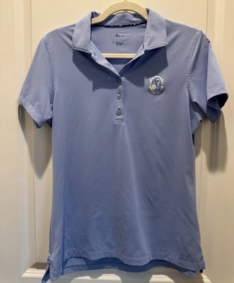 Peter Millar Men's Pelican Marina Polo Shirt, Med, Blue