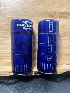 Vintage AO Smith Harvestore Silo System Salt & Pepper Shakers