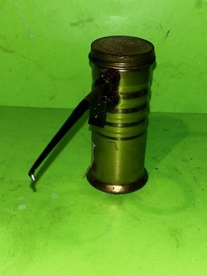 Vintage  Brass Eagle Pump Oiler No. 66 Oil Can Pump Oiler Can Straight Spout